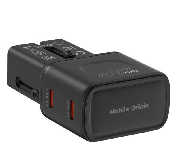 Mobile Origin 45W Travel AdapterEU/US/UK/AU PW26black - 1504128 - zdjęcie 3